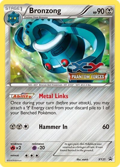 Bronzong - XY21 (Prerelease) XY Promos Pokemon card