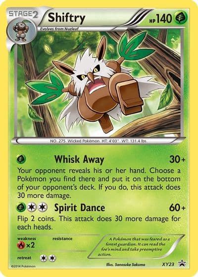 Shiftry - XY23 XY Promos Pokemon card