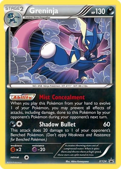 Greninja - XY24 XY Promos Pokemon card