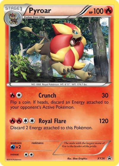Pyroar - XY26 XY Promos Pokemon card