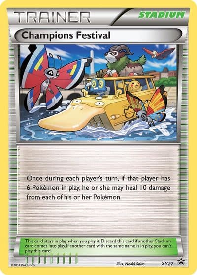 Champions Festival - XY27 (2014) XY Promos Pokemon card