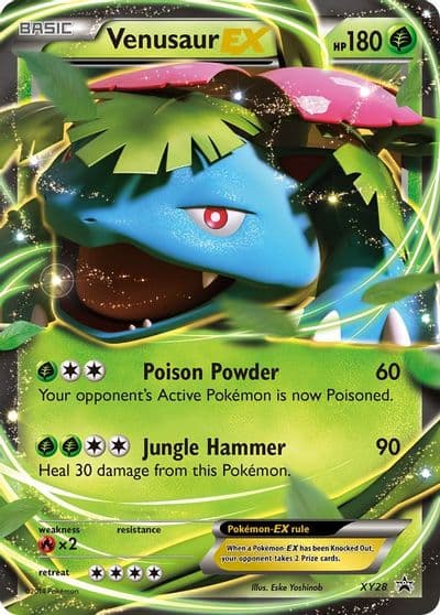 Venusaur EX - XY28 XY Promos Pokemon card