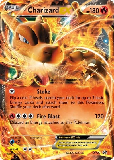 Charizard EX - XY29 XY Promos Pokemon card