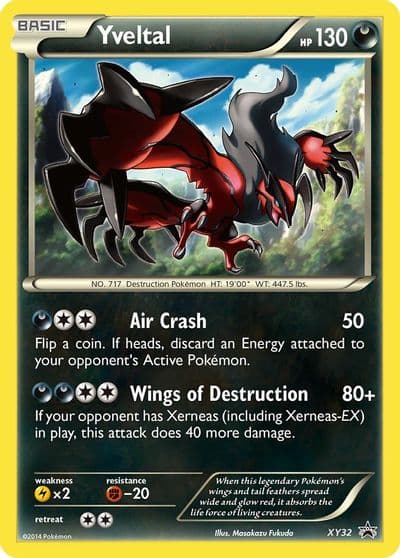 Yveltal - XY32 XY Promos Pokemon card