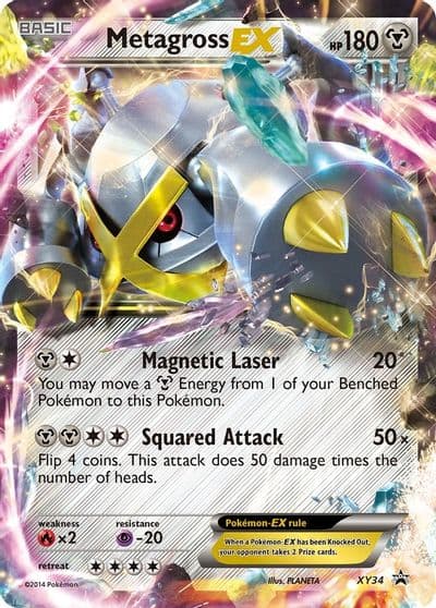 Metagross EX (Shiny) XY Promos Pokemon card