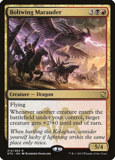 Boltwing Marauder Dragons of Tarkir Magic card