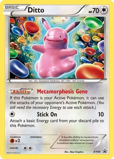 Ditto XY Promos Pokemon card
