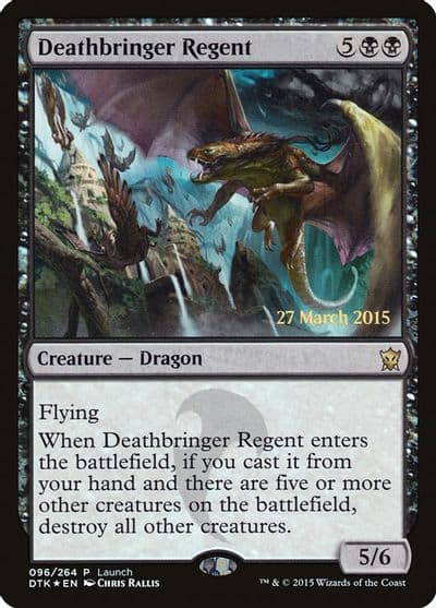 Deathbringer Regent Launch Party & Release Event Promos Magic card