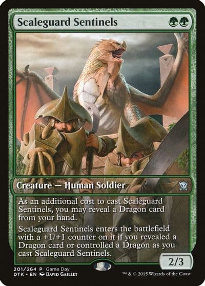Scaleguard Sentinels Game Day & Store Championship Promos Magic card