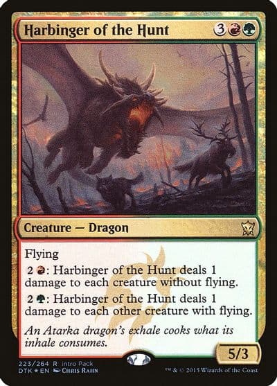 Harbinger of the Hunt Unique and Miscellaneous Promos Magic card