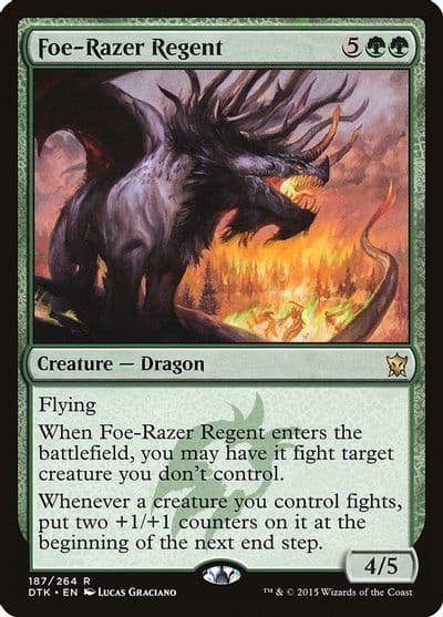 Foe Razer Regent Dragons of Tarkir Magic card