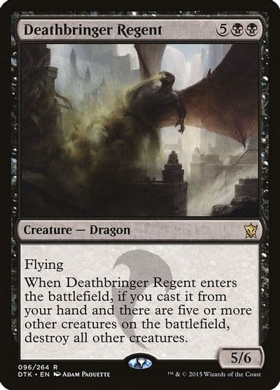 Deathbringer Regent Dragons of Tarkir Magic card