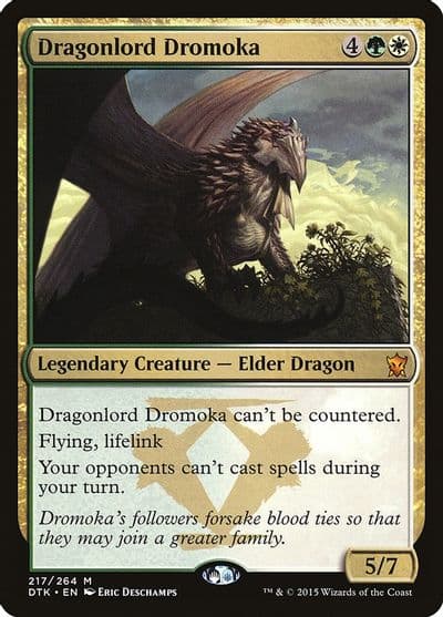 Dragonlord Dromoka Dragons of Tarkir Magic card