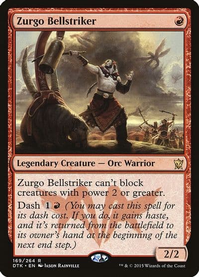 Zurgo Bellstriker Dragons of Tarkir Magic card