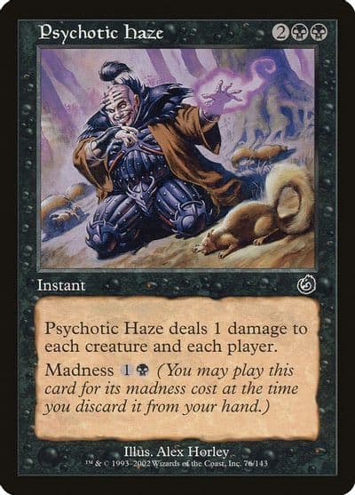 Psychotic Haze Torment Magic card