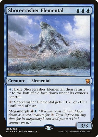 Shorecrasher Elemental Dragons of Tarkir Magic card