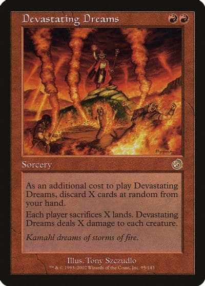Devastating Dreams Torment Magic card