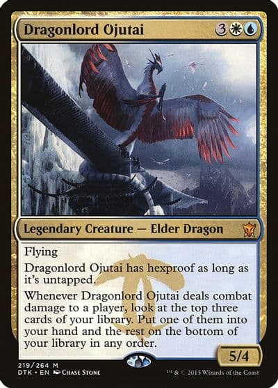 Dragonlord Ojutai Dragons of Tarkir Magic card