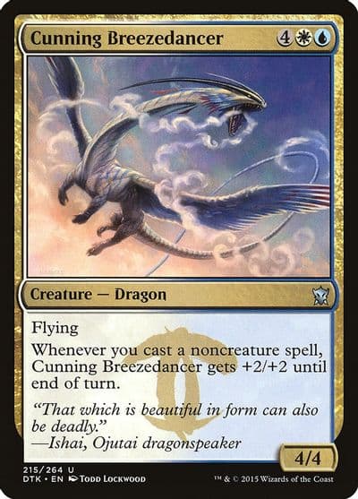 Cunning Breezedancer Dragons of Tarkir Magic card