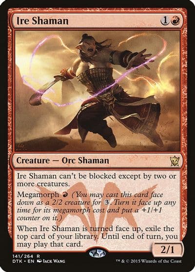 Ire Shaman Dragons of Tarkir Magic card