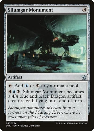 Silumgar Monument Dragons of Tarkir Magic card