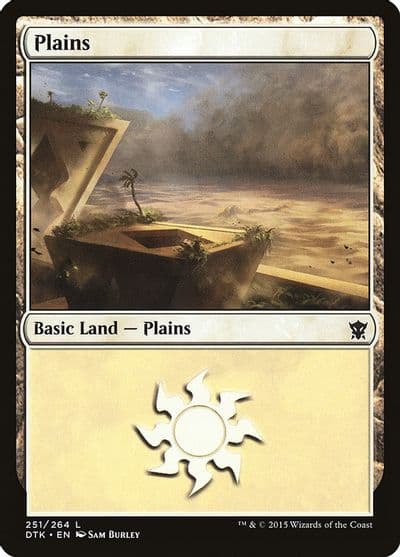 Plains 251 Dragons of Tarkir Magic card