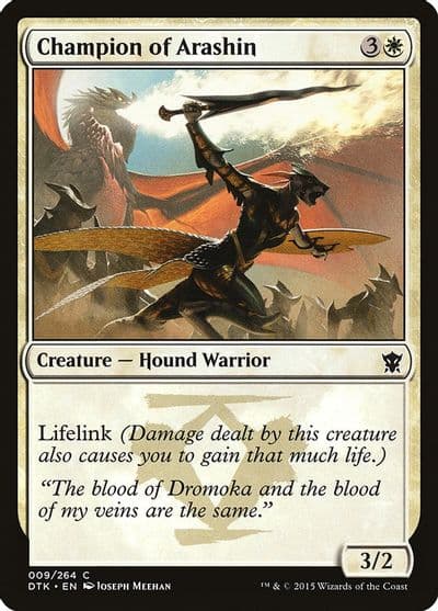 Champion of Arashin Dragons of Tarkir Magic card