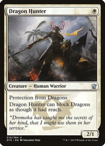 Dragon Hunter Dragons of Tarkir Magic card