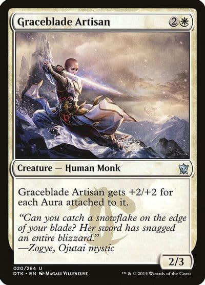 Graceblade Artisan Dragons of Tarkir Magic card
