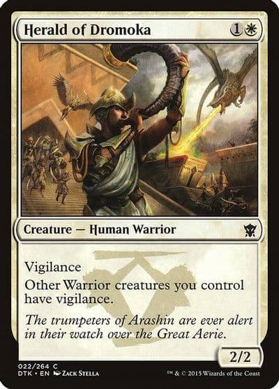 Herald of Dromoka Dragons of Tarkir Magic card