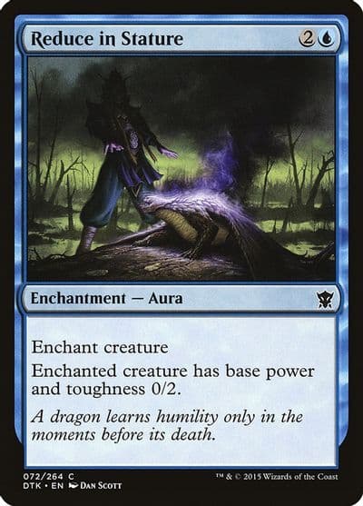 Reduce in Stature Dragons of Tarkir Magic card