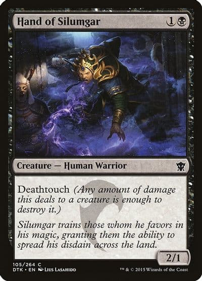 Hand of Silumgar Dragons of Tarkir Magic card