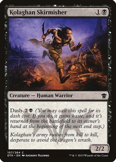 Kolaghan Skirmisher Dragons of Tarkir Magic card