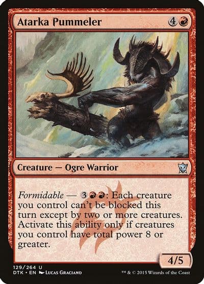 Atarka Pummeler Dragons of Tarkir Magic card