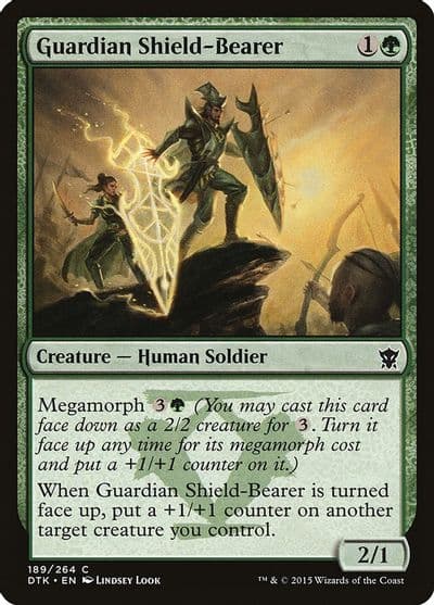 Guardian Shield Bearer Dragons of Tarkir Magic card