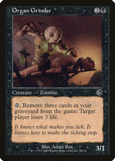 Organ Grinder Torment Magic card