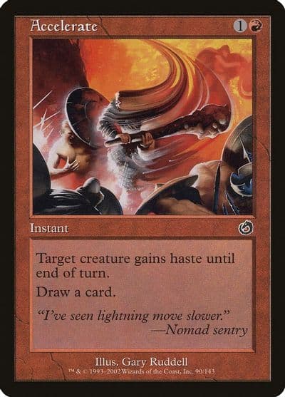Accelerate Torment Magic card