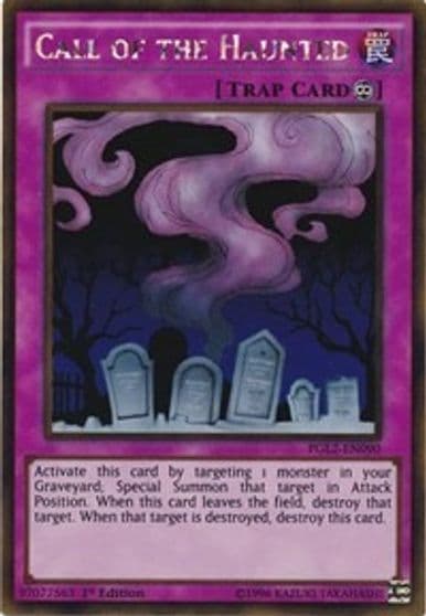 Call of the Haunted Premium Gold: Return of the Bling Yu-Gi-Oh! card