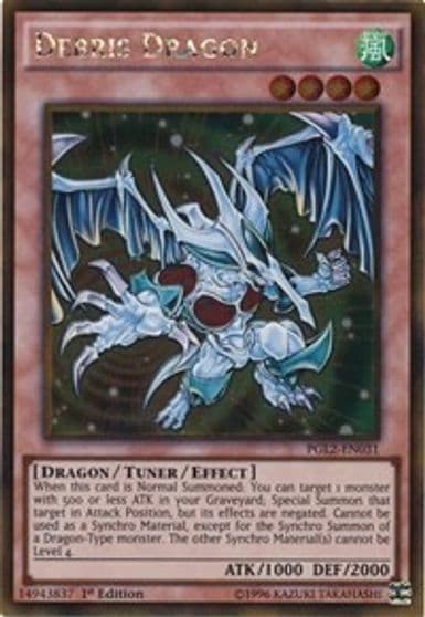 Debris Dragon Premium Gold: Return of the Bling Yu-Gi-Oh! card