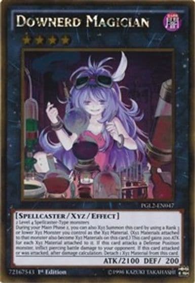 Downerd Magician Premium Gold: Return of the Bling Yu-Gi-Oh! card
