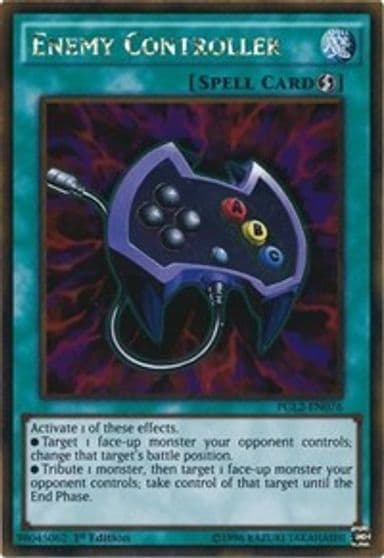 Enemy Controller Premium Gold: Return of the Bling Yu-Gi-Oh! card