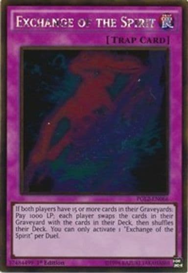 Exchange of the Spirit Premium Gold: Return of the Bling Yu-Gi-Oh! card
