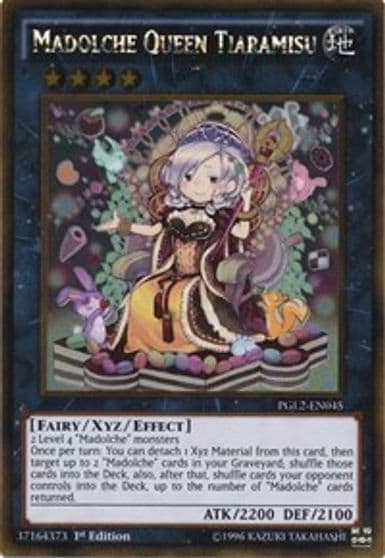 Madolche Queen Tiaramisu Premium Gold: Return of the Bling Yu-Gi-Oh! card