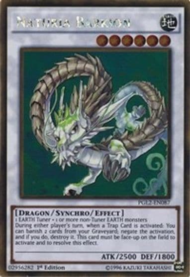 Naturia Barkion Premium Gold: Return of the Bling Yu-Gi-Oh! card