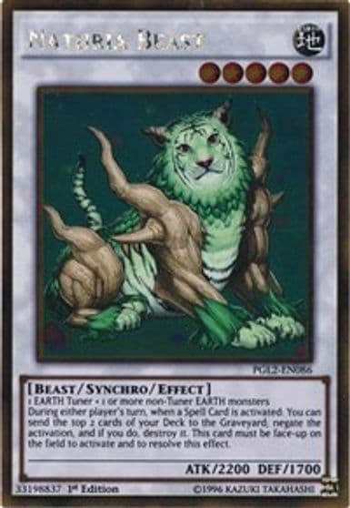 Naturia Beast Premium Gold: Return of the Bling Yu-Gi-Oh! card