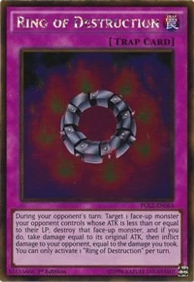 Ring of Destruction Premium Gold: Return of the Bling Yu-Gi-Oh! card