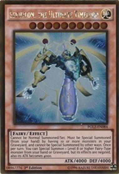 Sephylon the Ultimate Timelord Premium Gold: Return of the Bling Yu-Gi-Oh! card