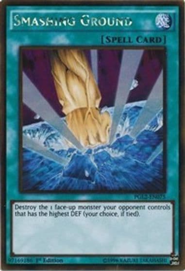 Smashing Ground Premium Gold: Return of the Bling Yu-Gi-Oh! card