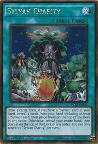 Sylvan Charity Premium Gold: Return of the Bling Yu-Gi-Oh! card