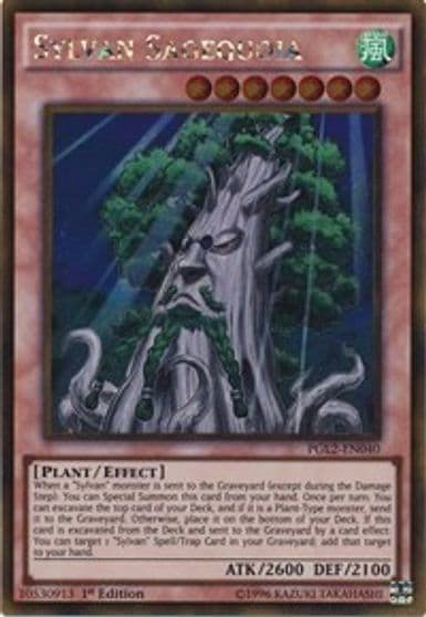 Sylvan Sagequoia Premium Gold: Return of the Bling Yu-Gi-Oh! card